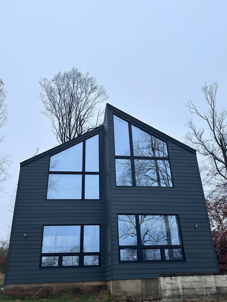 After — Complete Custom Exterior Construction — Modern James Hardie Home, June Meadow Dr, Doylestown, PA 18902