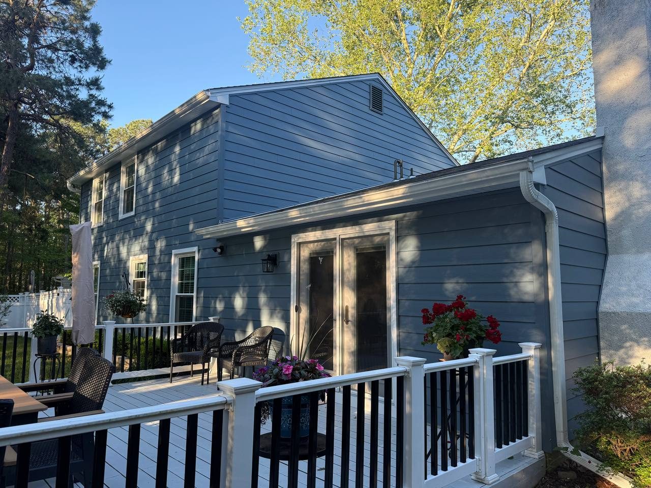 After — Water Intrusion Restoration & Full Exterior Rebuild — Alside Siding, New Jersey (address on request)