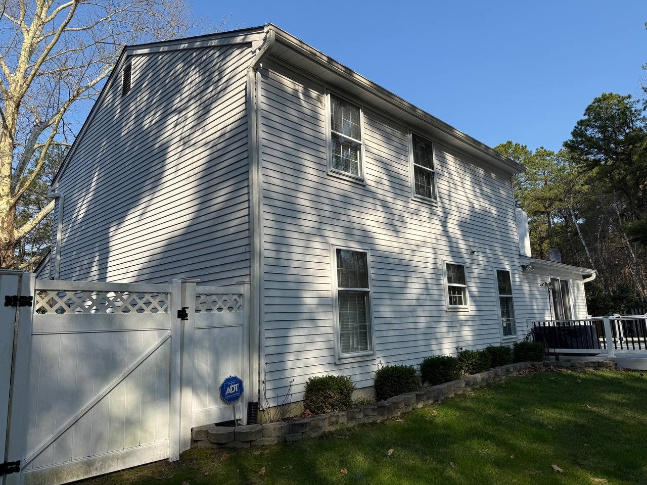 Before — Water Intrusion Restoration & Full Exterior Rebuild — Alside Siding, New Jersey (address on request)
