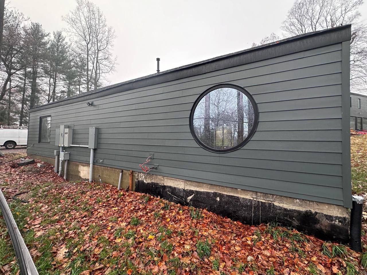 After — Complete Custom Exterior Construction — Modern James Hardie Home, June Meadow Dr, Doylestown, PA 18902