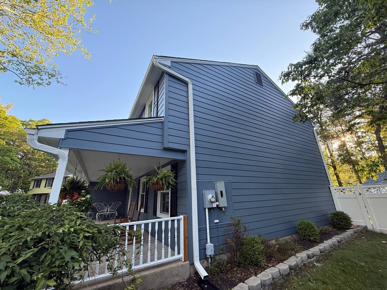 After — Water Intrusion Restoration & Full Exterior Rebuild — Alside Siding, New Jersey (address on request)