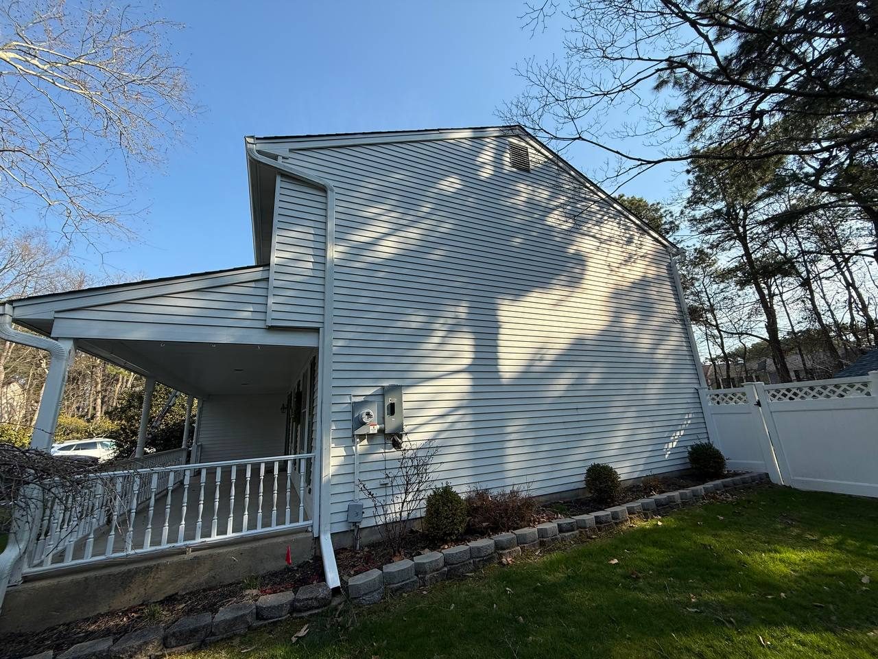 Before — Water Intrusion Restoration & Full Exterior Rebuild — Alside Siding, New Jersey (address on request)