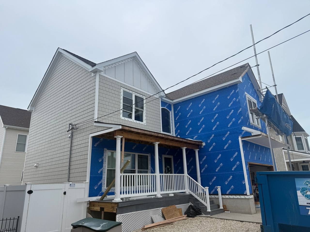 After — Complete Exterior Restoration & Water Intrusion Remediation, Anchor Dr, Seaside Park, NJ
