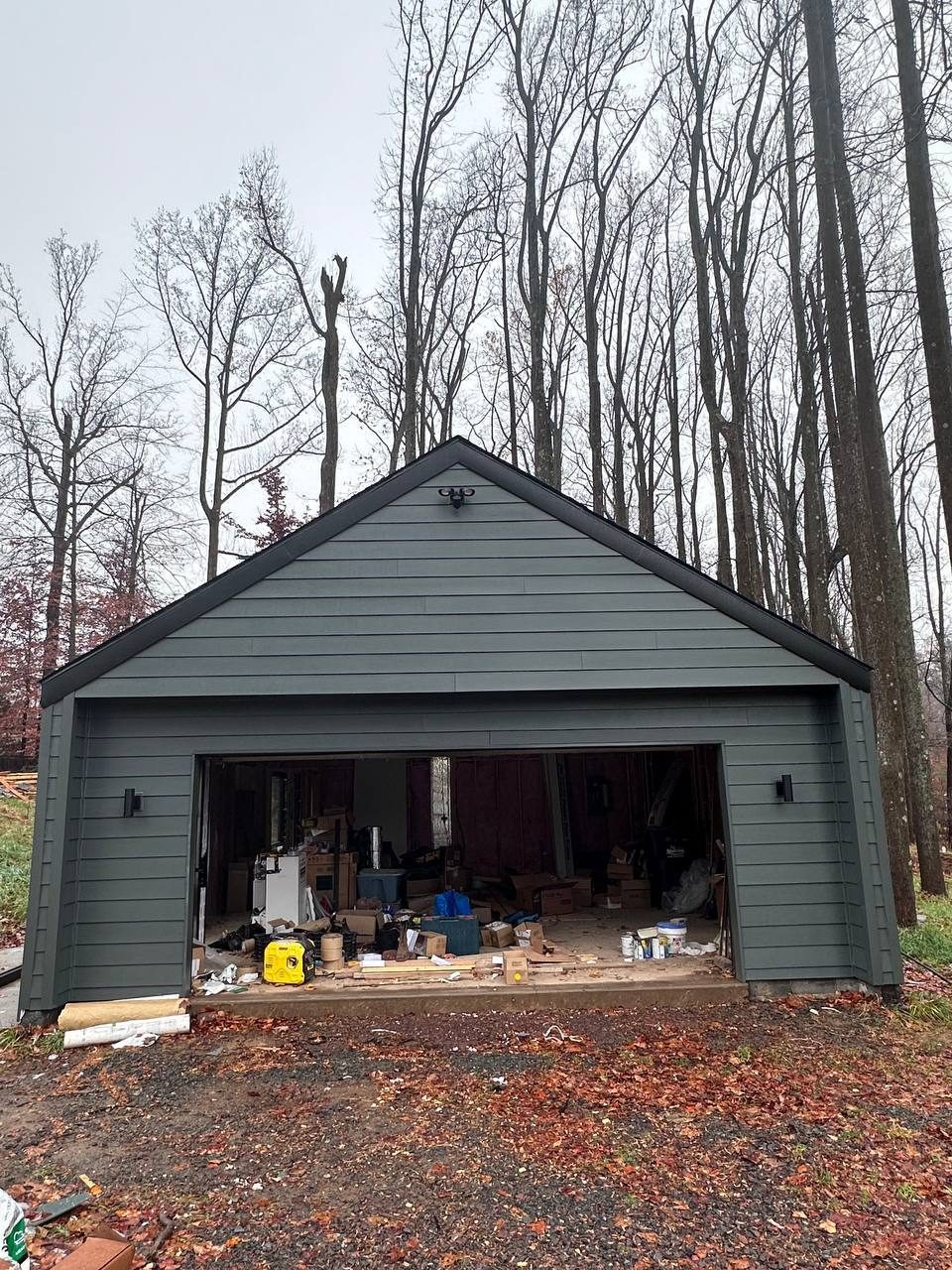 After — Complete Custom Exterior Construction — Modern James Hardie Home, June Meadow Dr, Doylestown, PA 18902