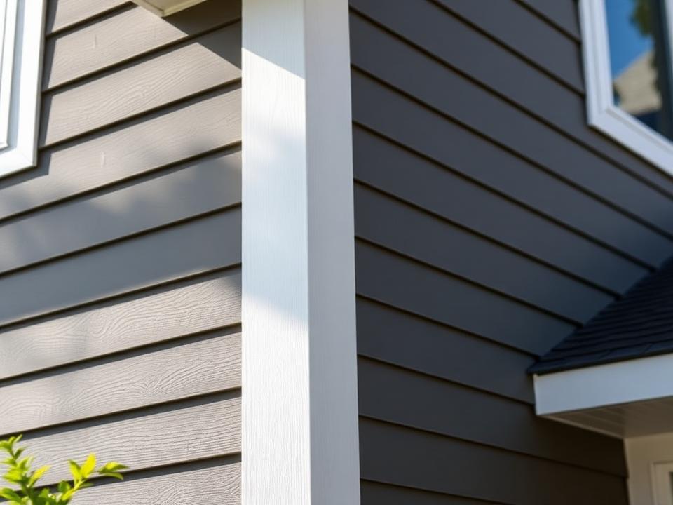 James Hardie Fiber Cement exterior cladding detail