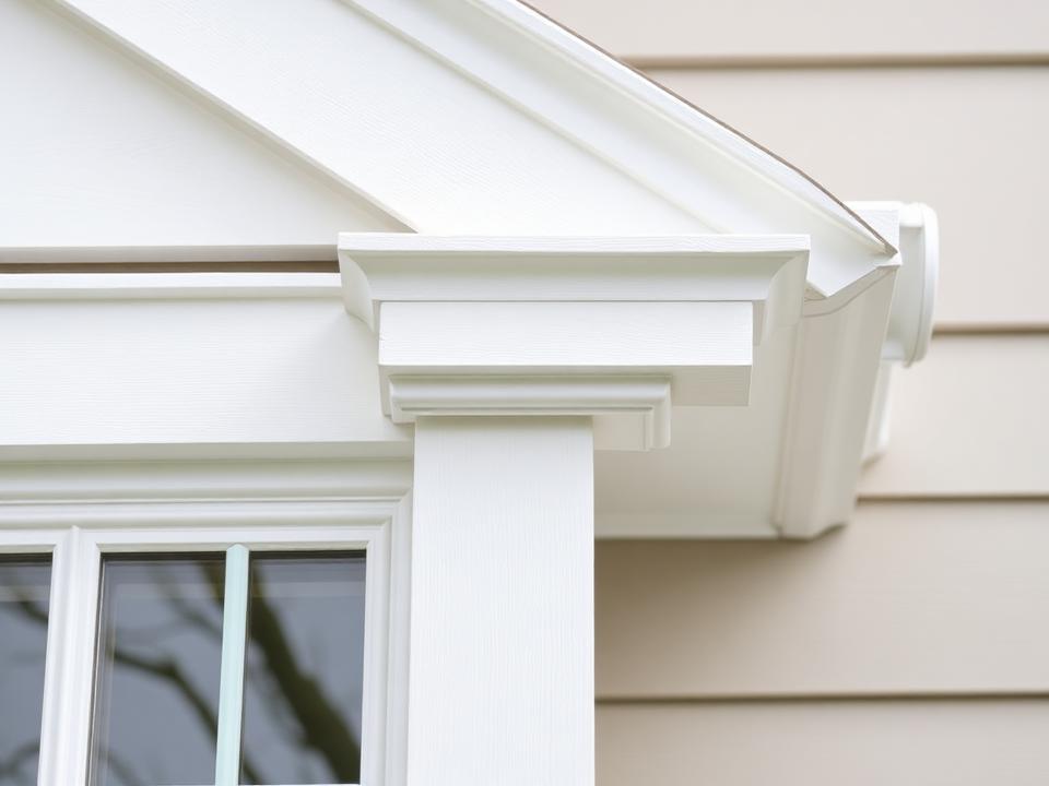 Premium PVC Trim exterior cladding detail